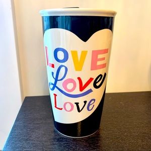 Starbucks ceramic travel mug 2018 Valentine’s edition